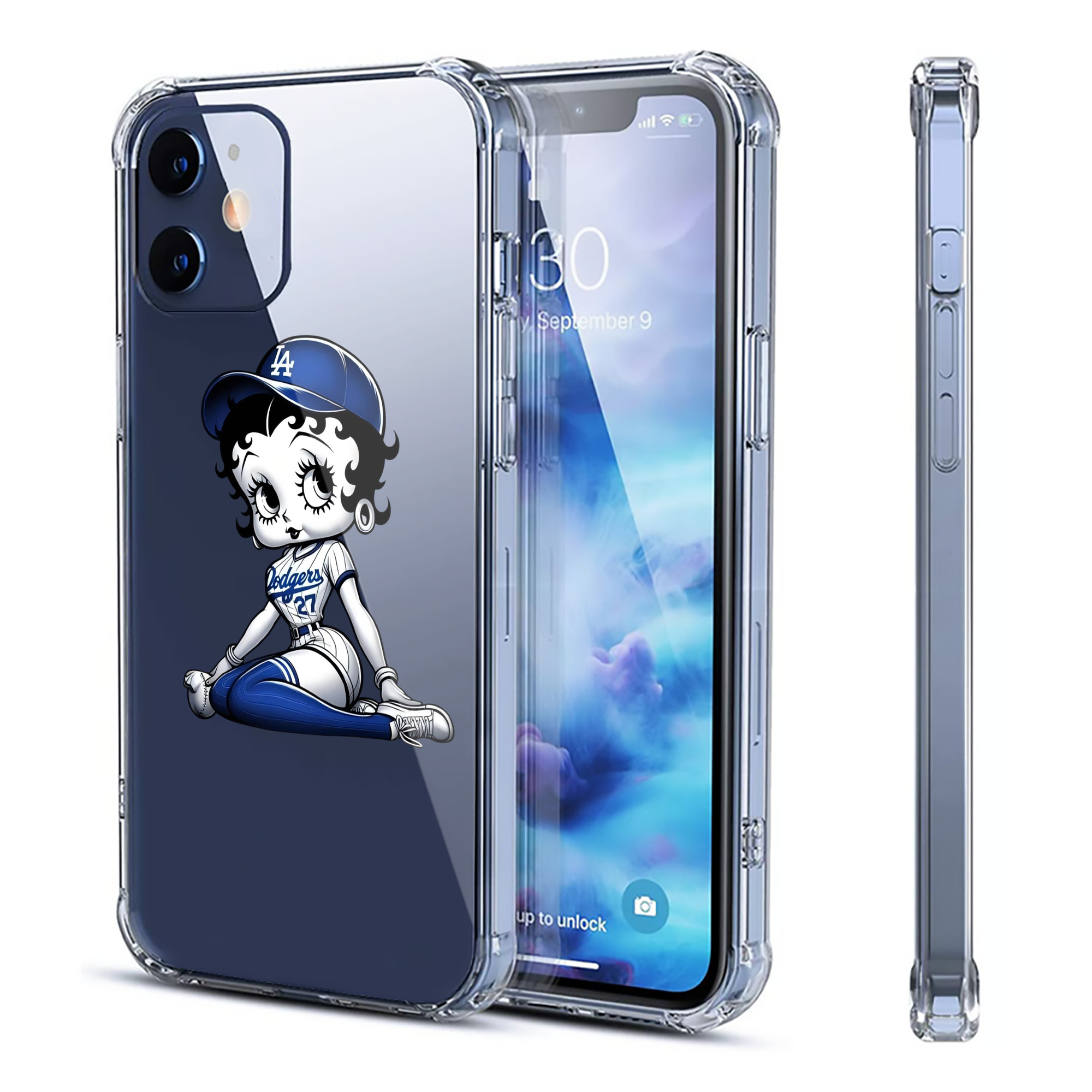  Clear IPhone 12 Case – Soft TPU With UV Print – Enhanced Drop Protection, Precise Fit, Anti-Fingerprint, Customizable Design, Scratch-Resistant, Yellow-Resistant